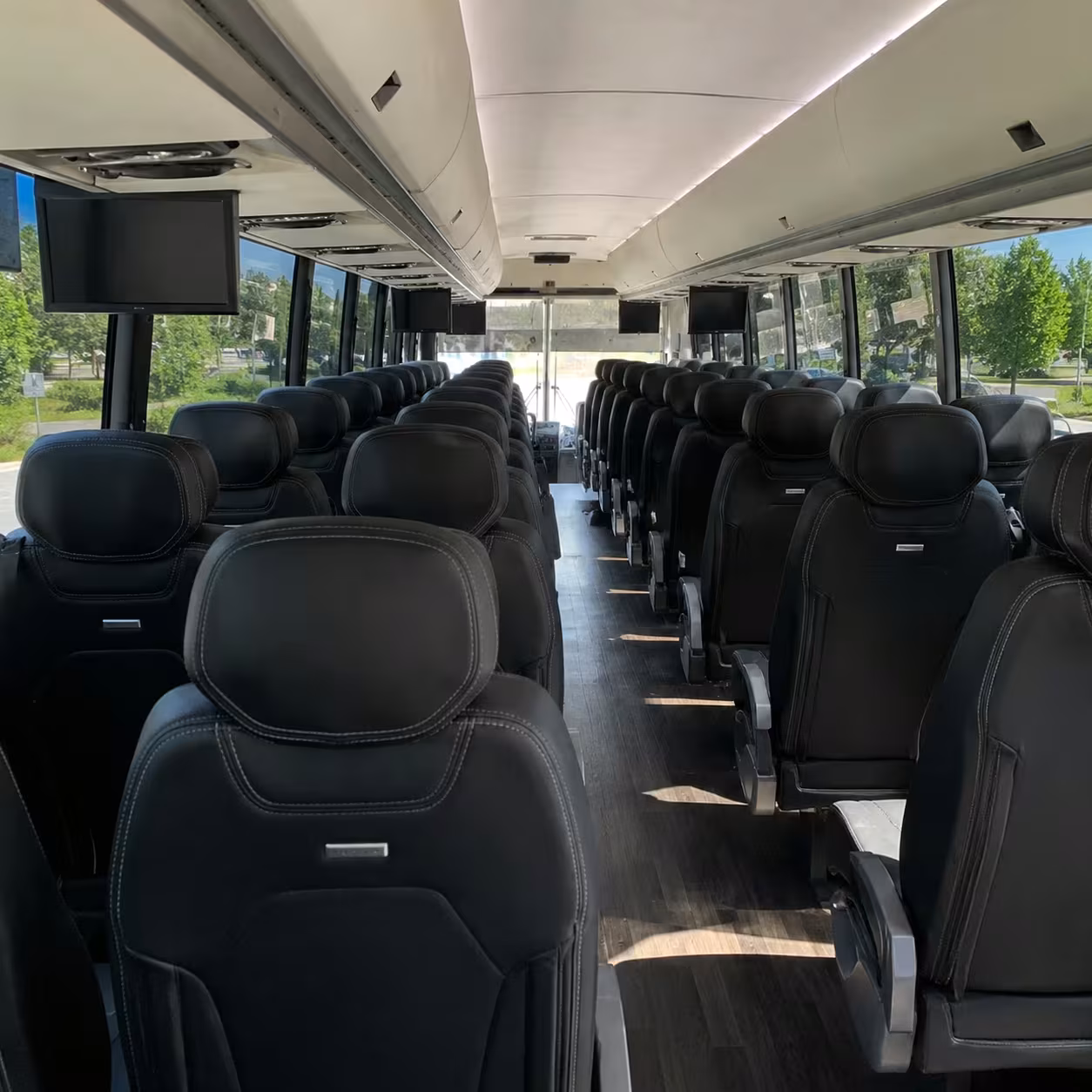 richmond charter bus interior