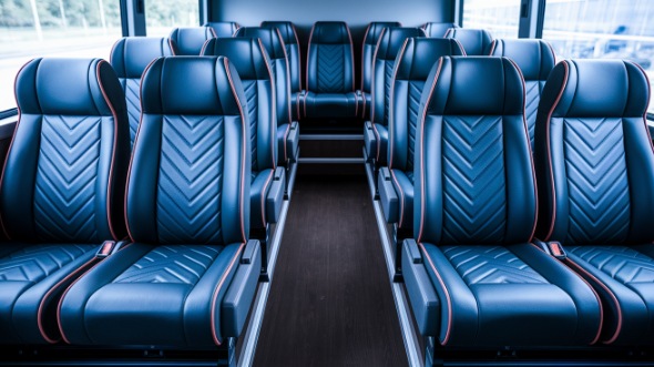 richmond 18 passenger minibus inside