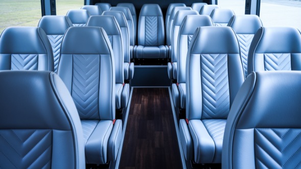 richmond 28 passenger minibus inside