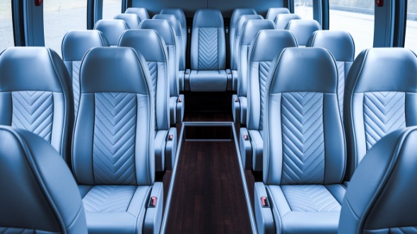 richmond 28 passenger minibus interior