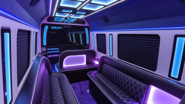 richmond sprinter limo rental inside