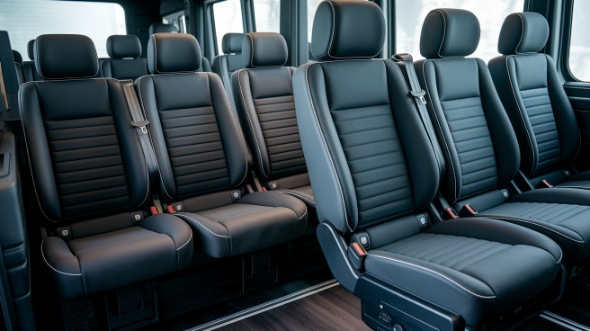 richmond sprinter van with driver inside